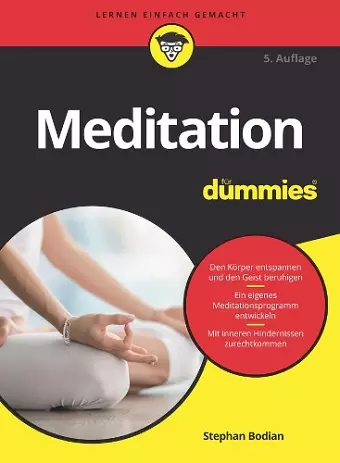 Meditation für Dummies cover