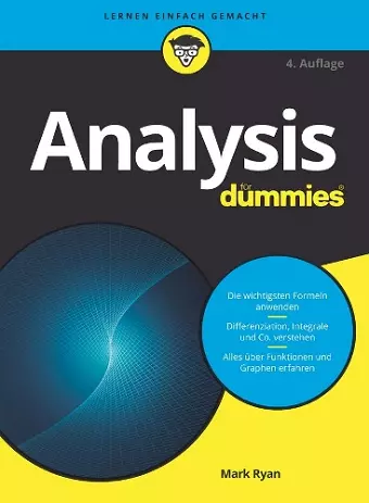 Analysis für Dummies cover