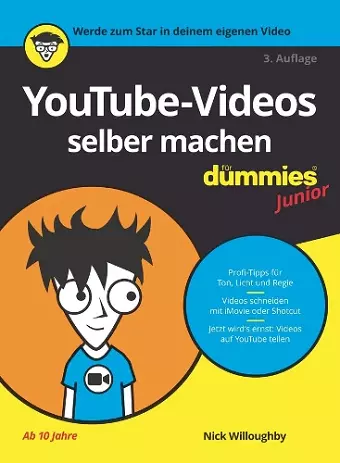 YouTube-Videos selber machen für Dummies Junior cover