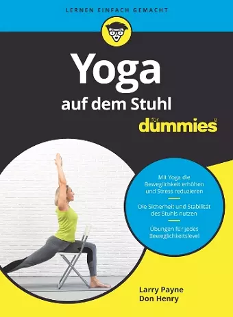 Yoga auf dem Stuhl für Dummies cover