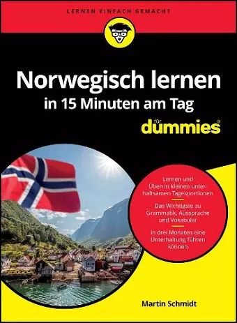 Norwegisch lernen in 15 Minuten am Tag für Dummies cover