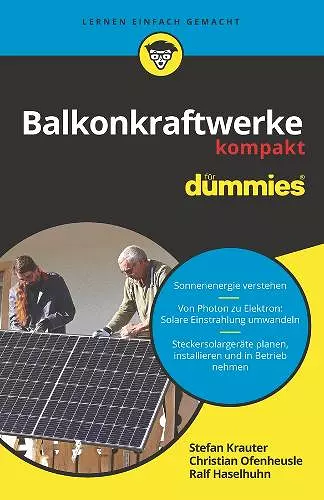 Balkonkraftwerke kompakt für Dummies cover