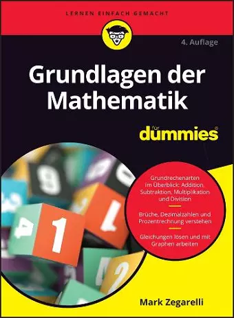 Grundlagen der Mathematik für Dummies cover