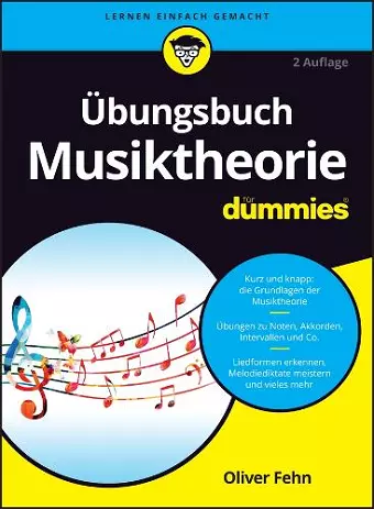 Übungsbuch Musiktheorie für Dummies cover