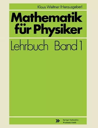 Mathematik für Physiker cover