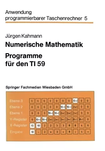 Numerische Mathematik cover