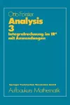 Analysis 3 cover