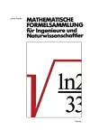 Mathematische Formelsammlung für Ingenieure und Naturwissenschaftler cover