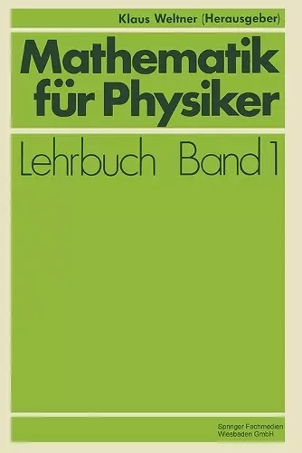 Mathematik für Physiker cover