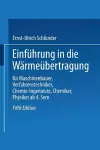 Einführung in die Wärmeübertragung cover