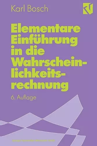 Elementare Einführung in die Wahrscheinlichkeitsrechnung cover