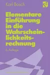 Elementare Einführung in die Wahrscheinlichkeitsrechnung cover