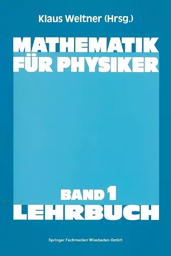 Mathematik für Physiker cover