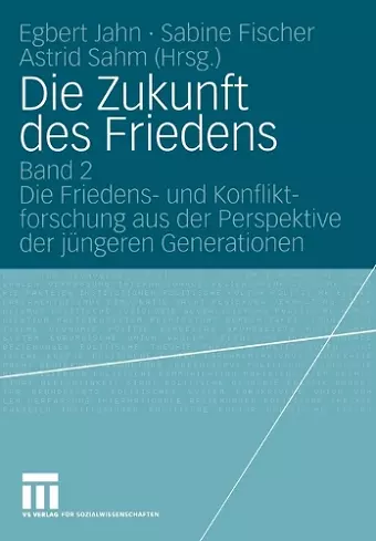 Die Zukunft des Friedens cover