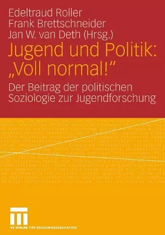 Jugend und Politik: "Voll normal!" cover