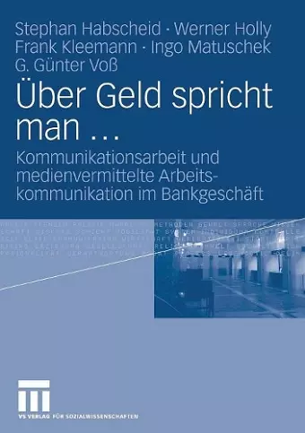 Über Geld spricht man ... cover