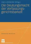 Die Deutungsmacht der Verfassungsgerichtsbarkeit cover