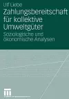 Zahlungsbereitschaft für kollektive Umweltgüter cover