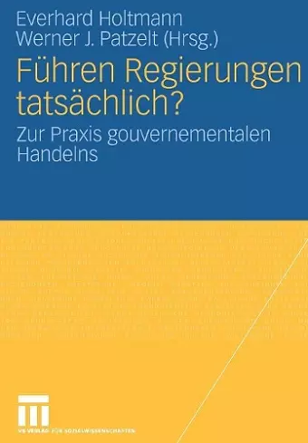 Führen Regierungen tatsächlich? cover
