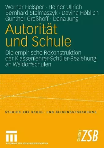 Autorität und Schule cover