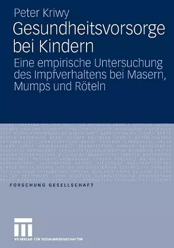 Gesundheitsvorsorge bei Kindern cover