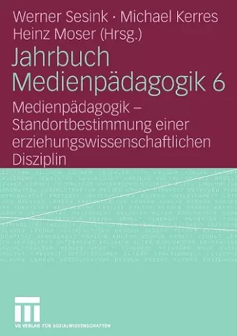Jahrbuch Medienpädagogik 6 cover