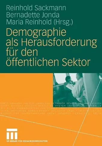 Demographie als Herausforderung für den öffentlichen Sektor cover