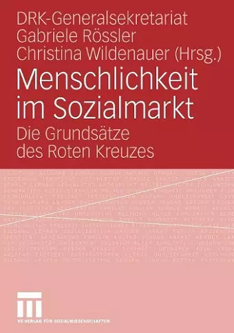 Menschlichkeit im Sozialmarkt cover