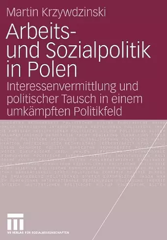 Arbeits- und Sozialpolitik in Polen cover