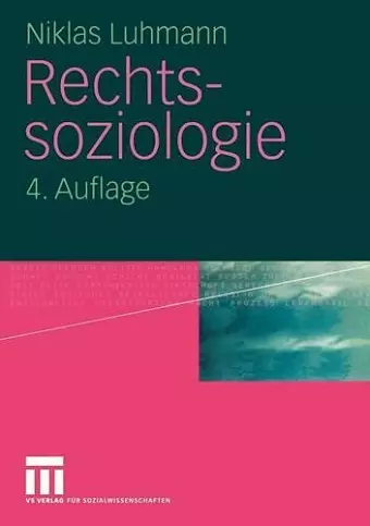 Rechtssoziologie cover