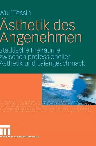 Ästhetik des Angenehmen cover