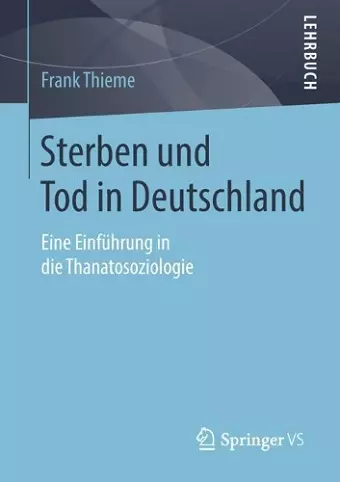 Sterben und Tod in Deutschland cover