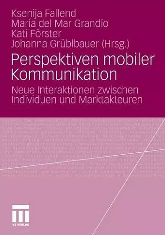 Perspektiven mobiler Kommunikation cover