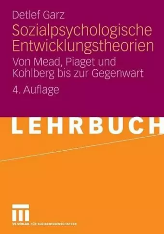 Sozialpsychologische Entwicklungstheorien cover