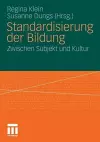 Standardisierung der Bildung cover