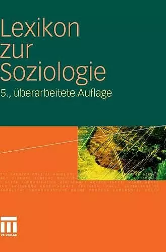 Lexikon zur Soziologie cover