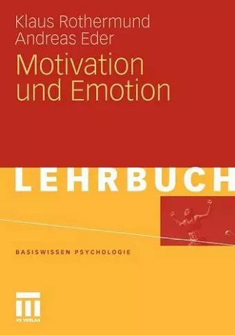 Motivation und Emotion cover