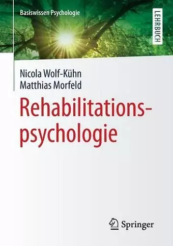 Rehabilitationspsychologie cover