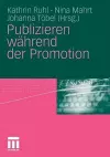 Publizieren während der Promotion cover