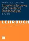 Experteninterviews und qualitative Inhaltsanalyse cover