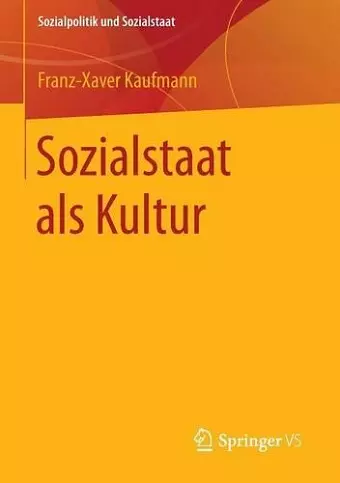 Sozialstaat als Kultur cover