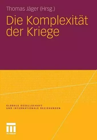 Die Komplexität der Kriege cover