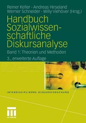 Handbuch Sozialwissenschaftliche Diskursanalyse cover
