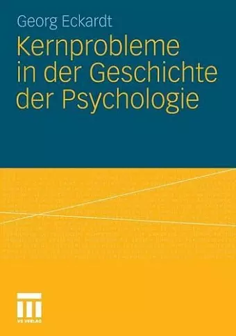 Kernprobleme in der Geschichte der Psychologie cover