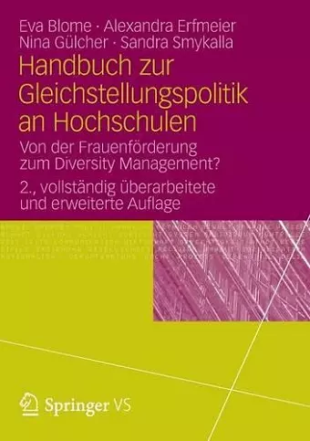 Handbuch zur Gleichstellungspolitik an Hochschulen cover