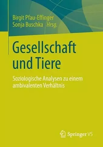 Gesellschaft und Tiere cover