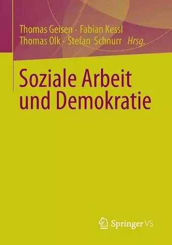 Soziale Arbeit und Demokratie cover