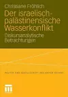 Der israelisch-palästinensische Wasserkonflikt cover