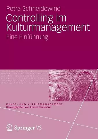 Controlling Im Kulturmanagement cover