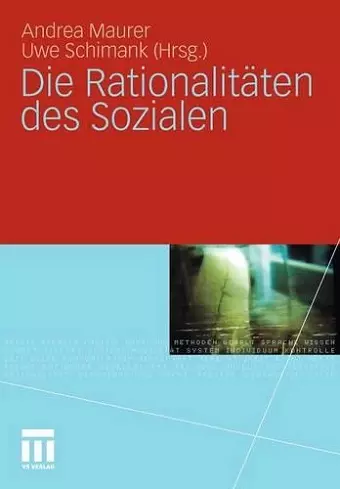 Die Rationalitäten des Sozialen cover